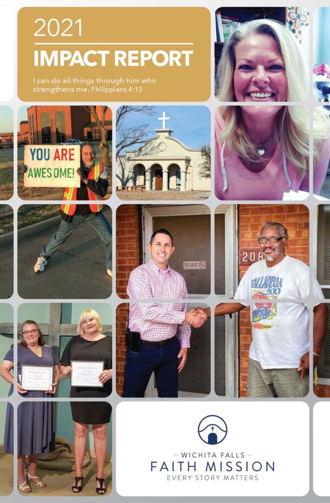 2021 Impact Report | Wichita Falls Faith Mission | Homeless Shelters-Programs