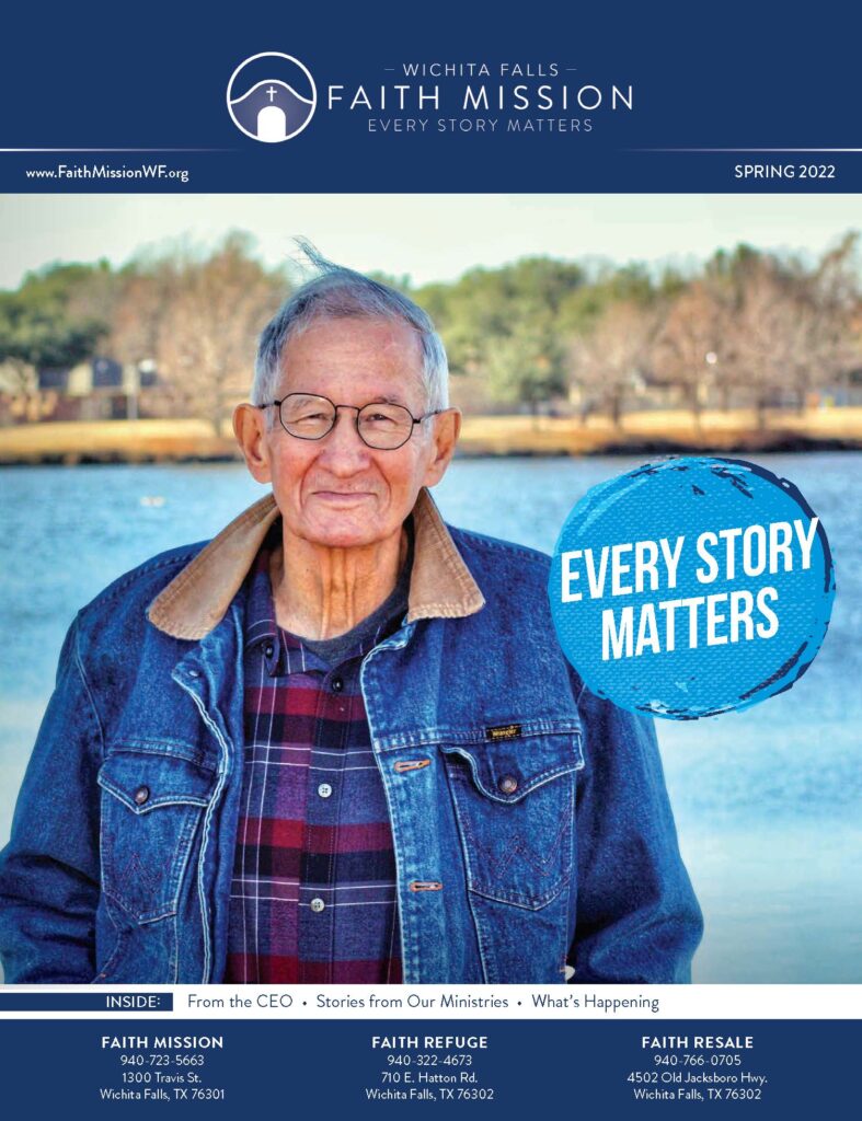 WFFM Spring 2022 | Wichita Falls Faith Mission | Homeless Shelters-Programs