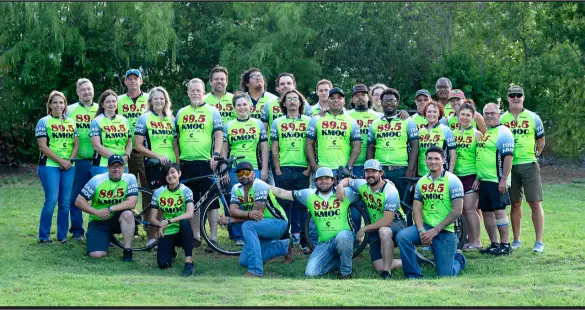 KMOC 2024 HH100 cycling team