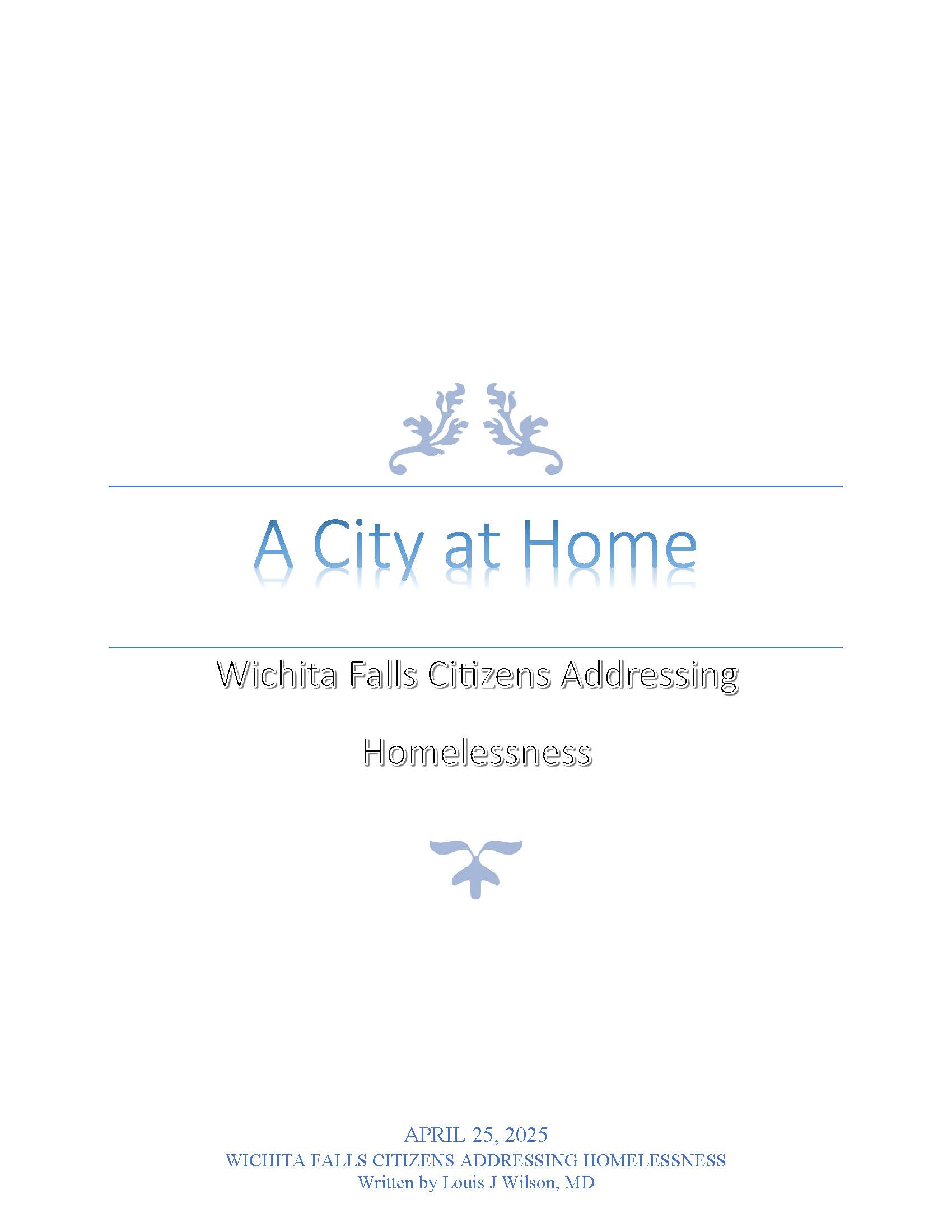 A City at Home Report