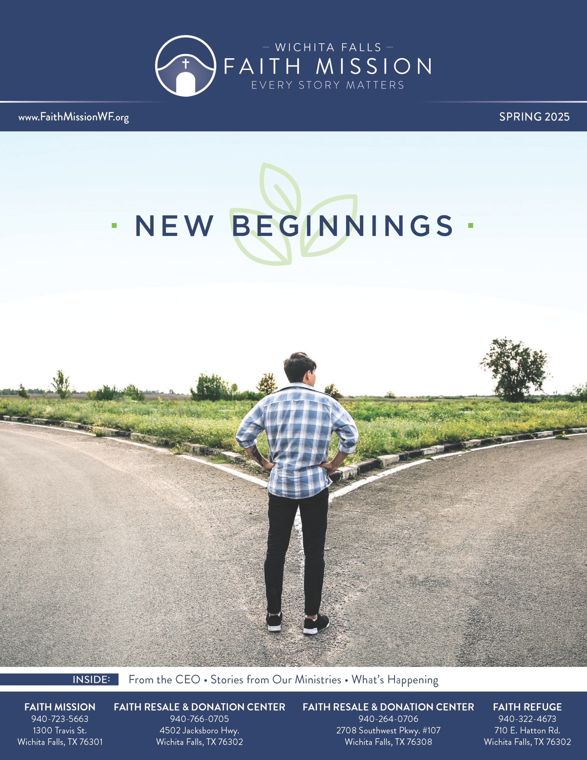 WFFM Spring 2025 Newsletter cover page